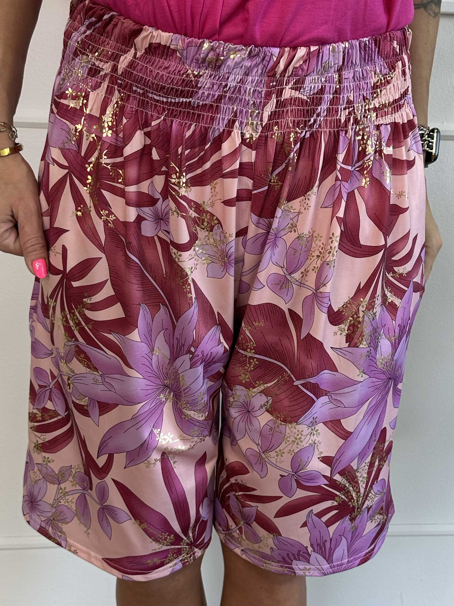 Pams Short Knickers - Elastiske shorts med elastikkant